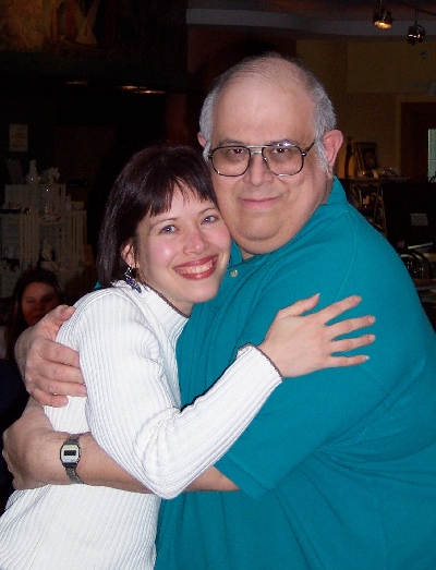Dawn Eden and Charles G. Hill at the 2005 Okie Blogger Bash