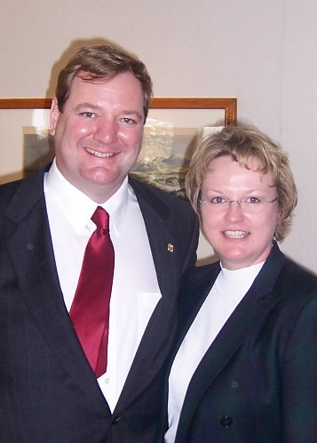 Councilor John and Alison Eagleton