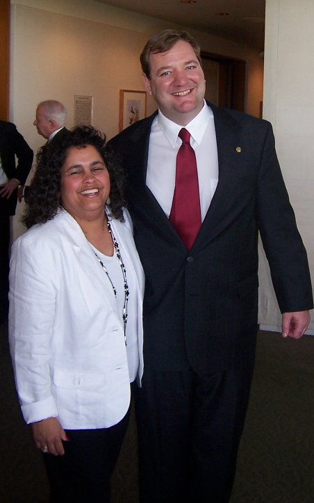 Councilor John Eagleton, Councilor Maria Barnes