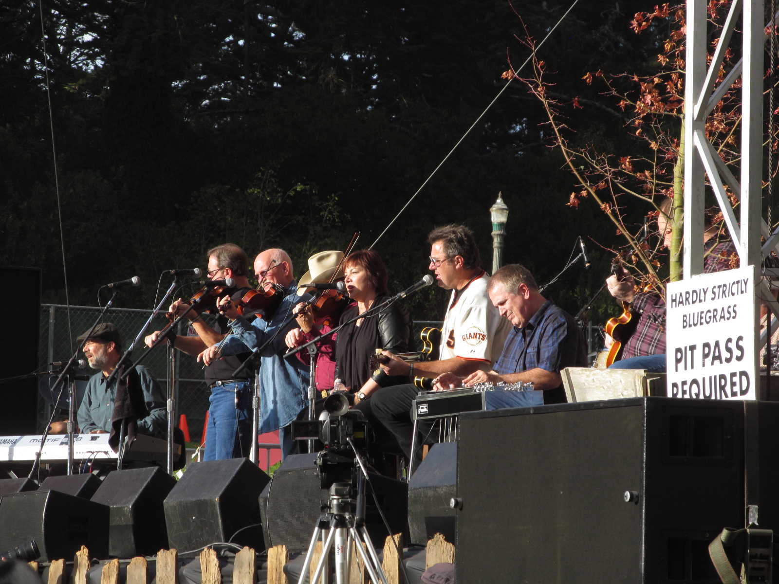 The Time Jumpers at Hardly Strictly Bluegrass 2013, with Dawn Sears and Vince Gill