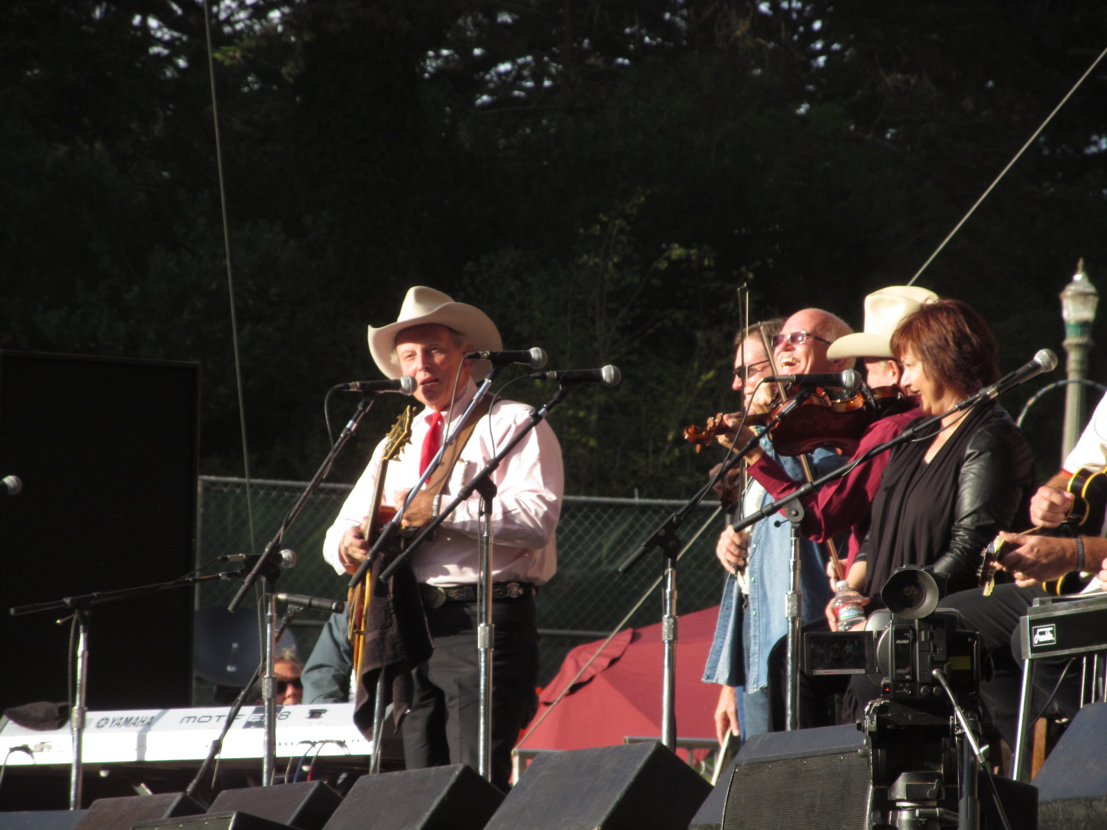 Ranger Doug sings with the Time Jumpers at Hardly Strictly Bluegrass 2013