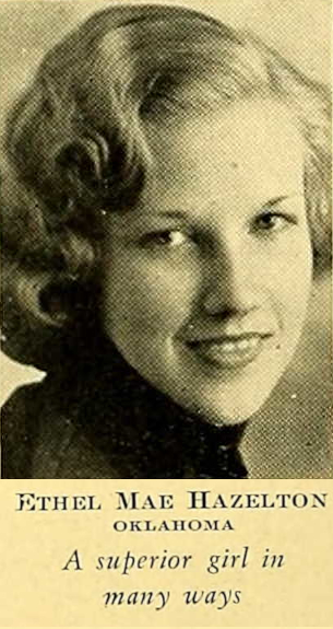 Ethel Mae Hazelton, Tulsa Central High School, class of 1935