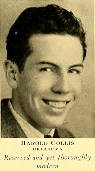 Harold Collis, Tulsa Central High School, 1935