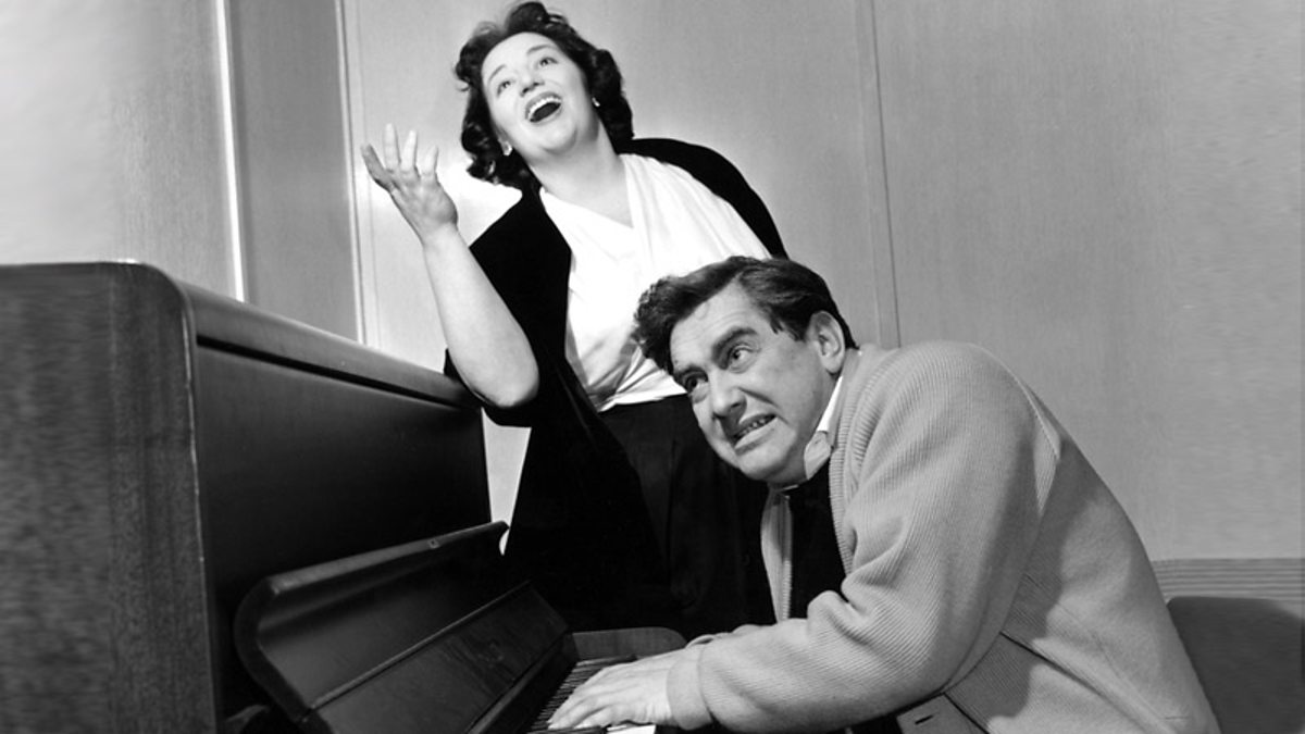 Hattie Jacques and Tony Hancock