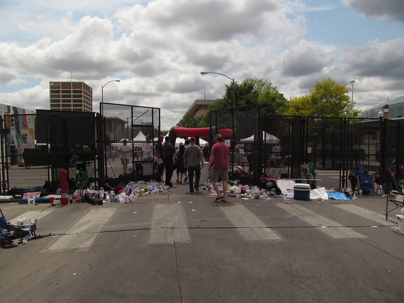 No waiting at Trump Tulsa Rally gate at 4th and Cheyenne at 3 pm