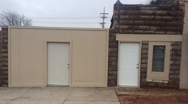 Gathering Place Coffee Co., 415 E. Main St., Shawnee, Oklahoma, January 2016, before renovations began