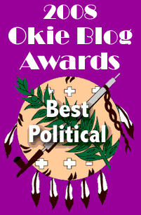 Okie Blog Awards: Best Political Blog, 2008