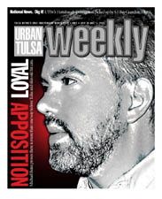 Michael Bates on the cover of Urban Tulsa Weekly